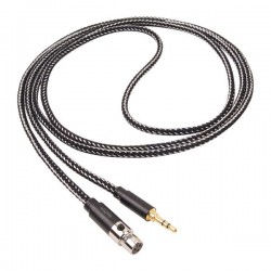 1877 PHONO Cali Black Câble de modulation pour écouteurs Jack 3.5mm / Mini XLR 1.8m