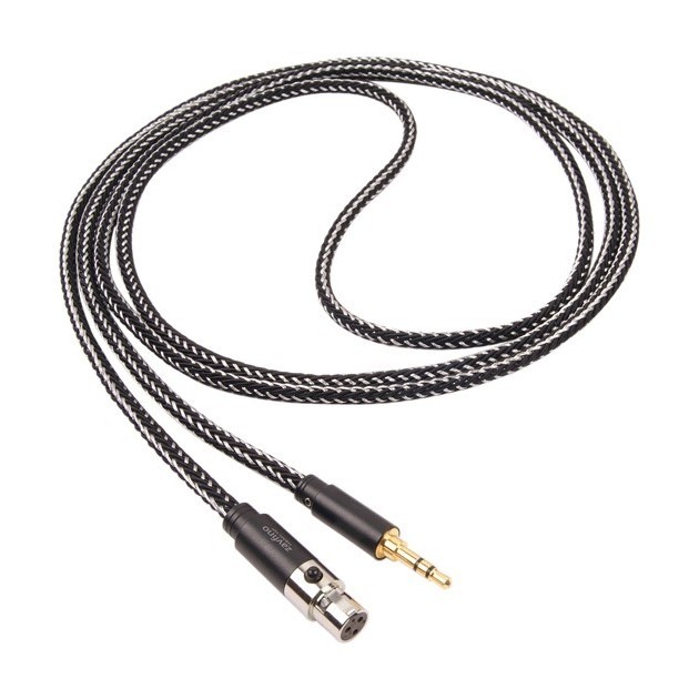 Audiophonics - 1877PHONO CALI BLACK 3.5-MINI XLR Headphone Cable Jack 3.5mm  / Mini XLR Black 1.8m