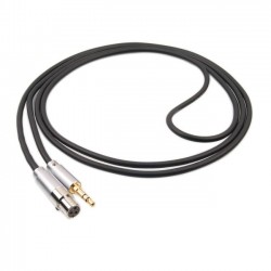 1877 PHONO Hemi-HP Graphite Headphone Cable Jack 3.5mm / Mini XLR 1.8m