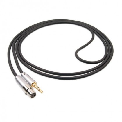 1877 PHONO Hemi-HP Graphite Câble pour Casque Jack 3.5mm / Mini XLR 1.8m