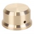 Knob Aluminium D Shaft 38x22mm Ø6mm Gold for Potentiometer