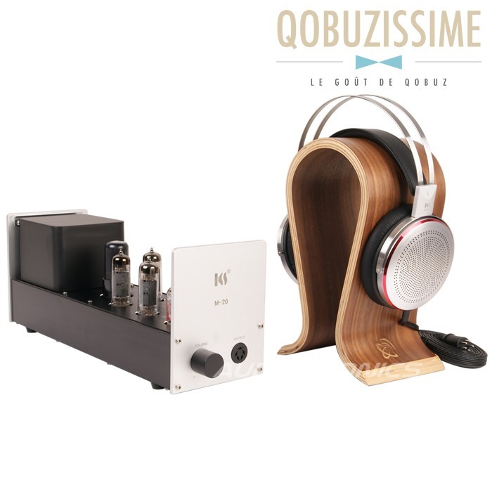 KINGSOUND M20 Tube Amplifier & KSH3 Electrostatic Headphone Pack