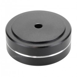 Aluminium Damping Foot 40x15mm M4.5 Black (Unit)