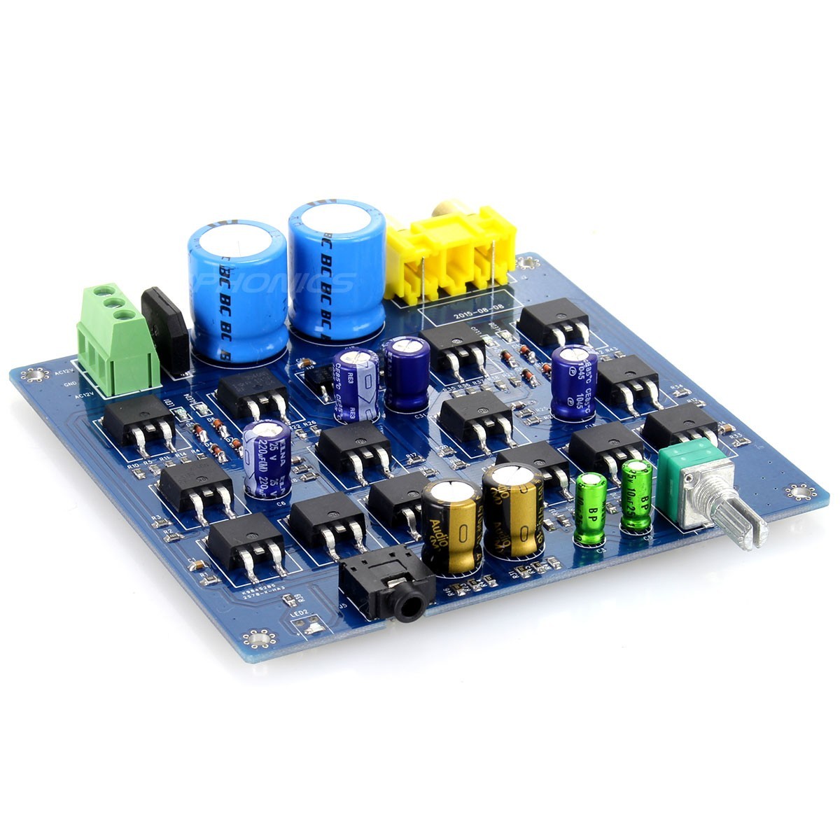 Stereo Headphone Mosfet Amplifier DIY module board