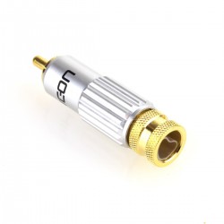 Hicon CM13-NTL RCA Plug Gold Plated Ø 8mm (Unité)