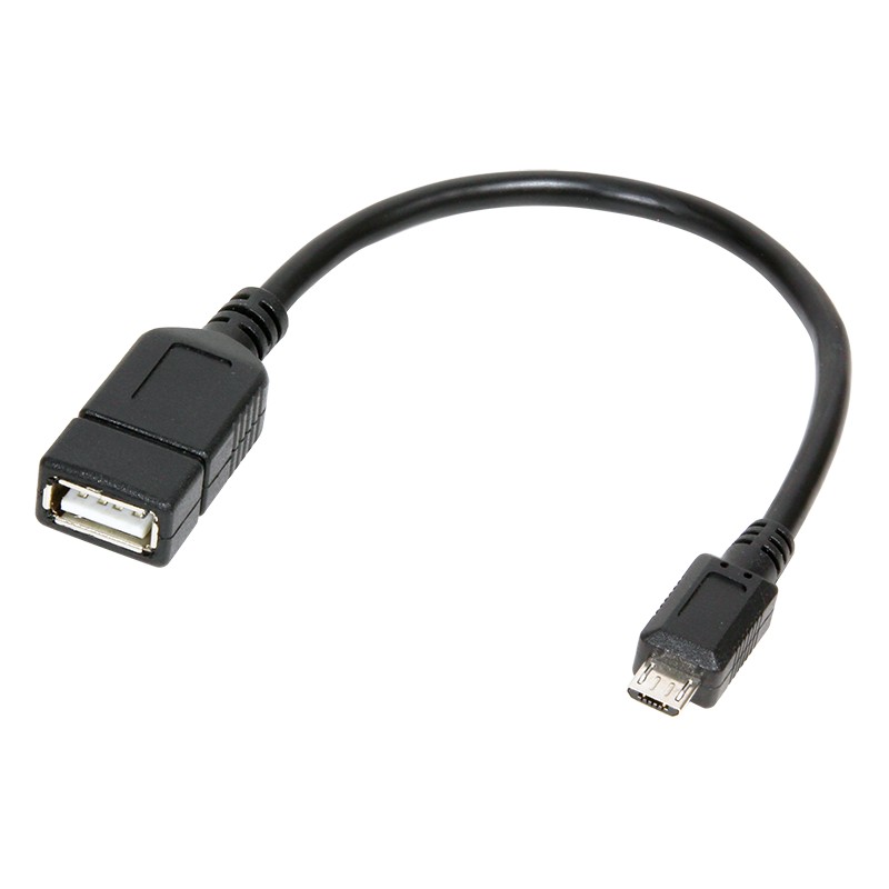 LOGILINK Micro USB OTG to USB type A cable for Android devices