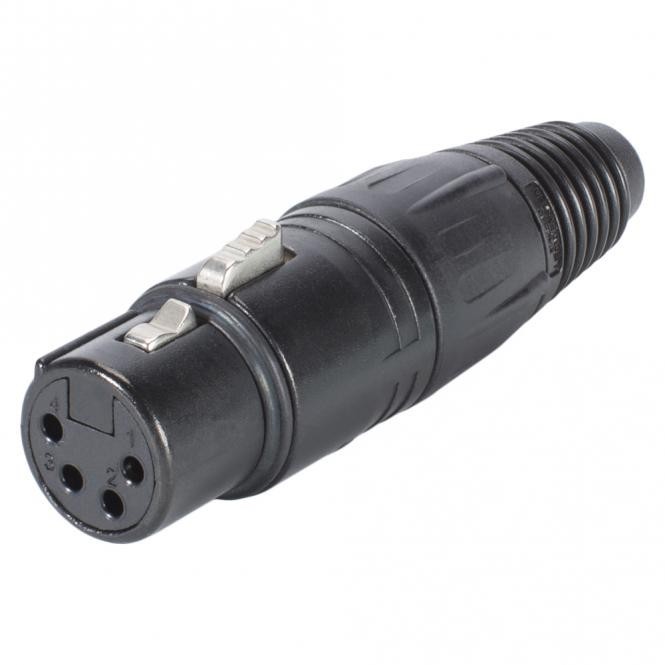 Neutrik Female XLR Connector 4 pin