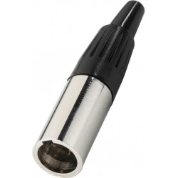 Monacor XLR 407/P mini mâle plug 4 pin