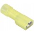 Insulated Female Blade Terminal 6.3mm 3-5mm² Yellow (Set x10)