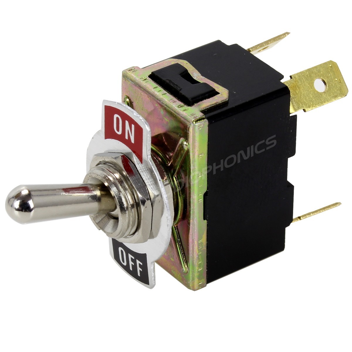 Aviation type Toggle Switch 2 pole 2 positions 4 PIN 250V 15A ...