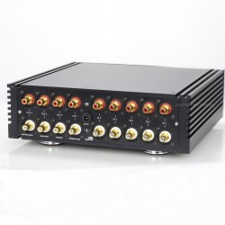 Hattor Audio Préamplificateur Passif RCA à Potentiomètre Commuté télècommande