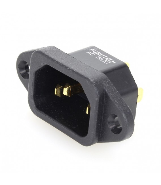 FURUTECH FI-INLET IEC Plated 24k Gold Plated - Audiophonics