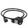 Panel Mount micro USB to Female USB-B 50 cm