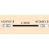 CANARE EC015 Câble de Modulation XLR Mono avec L-4E6S 1.5m (Unité)