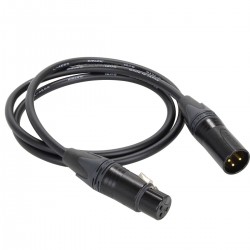 Canare EC01 XLR mono cable (sold per unit)