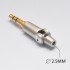 Jack 3.5mm stereo 3 pole Male Articulated Plug Audio to solder Ø2.5mm (unit)