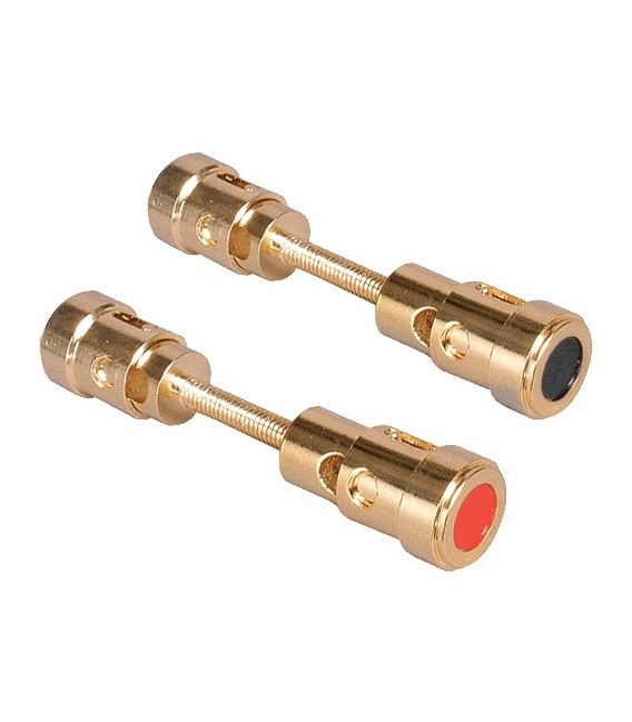 DAYTON AUDIO Double binding post spring loaded (pair) Audiophonics