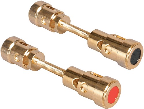 DAYTON AUDIO Double binding post spring loaded (pair)