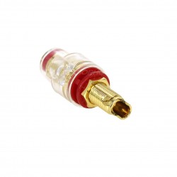 ELECAUDIO BP-205 Gold plated isolated binding post V2 (Red)