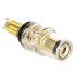 ELECAUDIO BP-205 Gold plated acrylic isolated binding post V2 Black