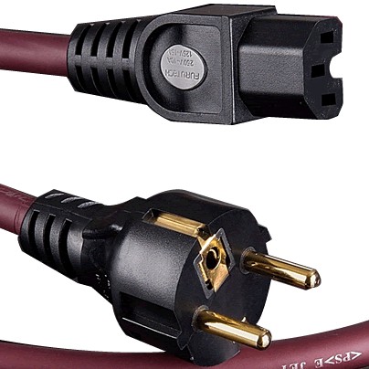 FURUTECH G-320Ag-18-E Mains cable IEC OFC Plated Gold 1.8m