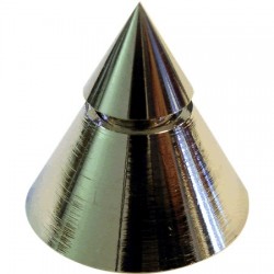 Chromed Conical Spikes (Set x4)
