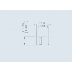 AC XLR RED Grommet for XLR Amphenol Plug 3 PIN