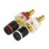 ELECAUDIO BP-209 24K Gold Plated Binding Post Ø19mm (Pair)