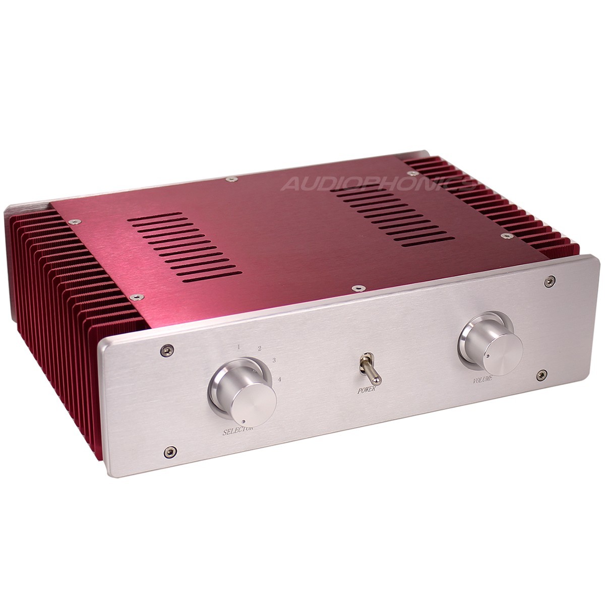 DIY Box Amplificateur Intégré 100% Aluminium 300x211x80mm