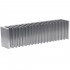 Radiateur Dissipateur Thermique Anodisé 200x72x40 Argent