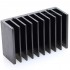  Heat Sink Radiator LM 3875 Black Anodized 77x47x30mm Black