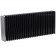 Radiateur Dissipateur Thermique Anodisé 301x125x50mm Noir