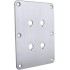 DAYTON AUDIO DBPP-SI Plaque aluminium bi-cablage Argent pour borniers