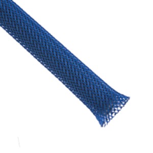 Braided sleeve 05-15mm Blue Neon 7.75m