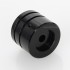 Knob Aluminium D Shaft 30mm Ø6mm Black for DIY Case