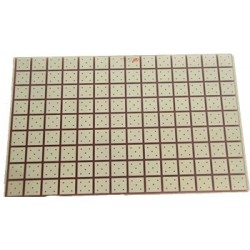 Universal mounting plate for mounting 141 x 91 mm