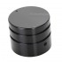 Knob Aluminium D Shaft 30mm Ø6mm Black for DIY Case