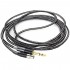 1877PHONO CALI BLACK 6.35-MINI XLR Headphone Cable Jack 6.35mm / Mini XLR Black 3m