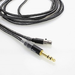 1877PHONO Cali Black Câble de modulation écouteurs Jack 6,3mm / Mini XLR 3m