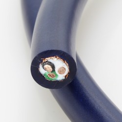 ELECAUDIO CS-321B OCC Power Cable OCC FEP 3x2.5mm² Ø 12mm