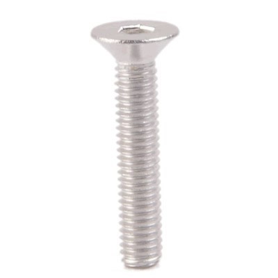 10.9 Steel Nickel-plated TFHC Screw M3x8mm Silver (x10)