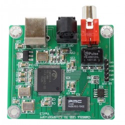 LJ CM6631A V 1.3 Interface USB vers I2S / SPDIF 24bit/192kHz
