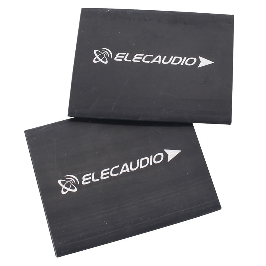 ELECAUDIO Gaines Thermo Rétractables 3:1 Ø25mm pour Câbles Noir (x2)