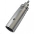 Adapter XLR male to RCA male metal body