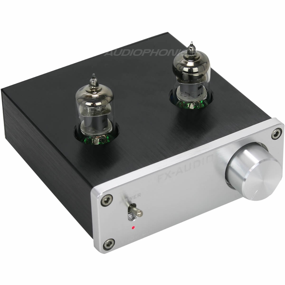 FX-AUDIO TUBE-01 Valve 6J1 Stereo preamplifier Silver