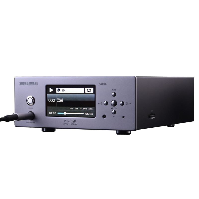 SOUNDAWARE A280C Audio Player UPNP/DLNA Airplay 24bit 192khz DSD 