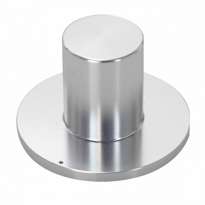 Bouton Aluminium Style Chapeau 39x25x18mm Ø6mm Argent