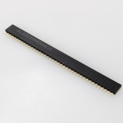 Barrette à broches 1X40 écartement 2.54mm