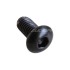 TBHC screws ISO 7380 Black Steel 10.9 M2.5x5mm (x10)