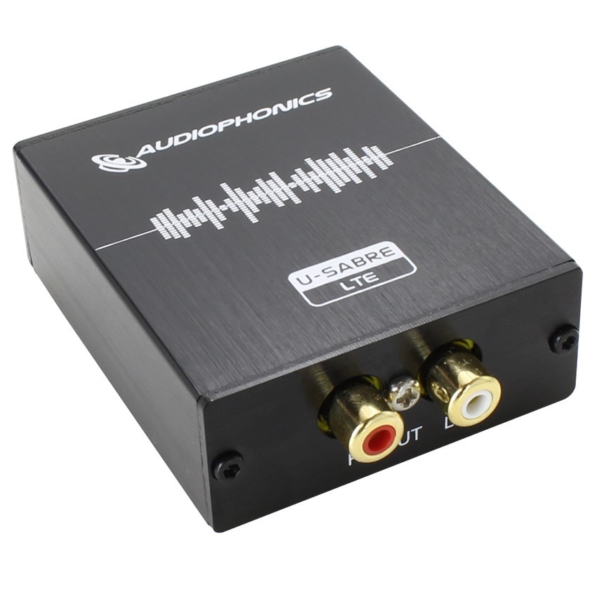 AUDIOPHONICS USabre LTE Asynchronous USB DAC 24bit/96kHz SA9027 / ES9023 Audiophonics